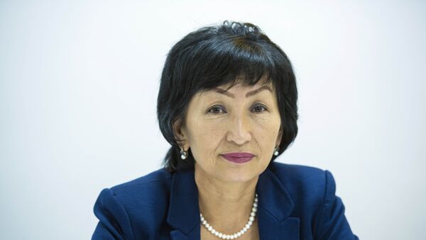 Руководитель центра Национального госпиталя Нургуль Асаналиева - Sputnik Кыргызстан