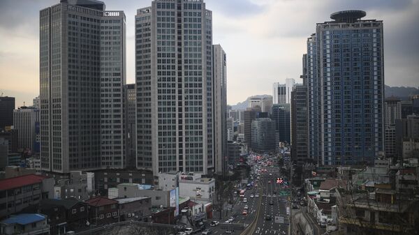 Вид на здания в Сеуле. Архивное фото - Sputnik Кыргызстан