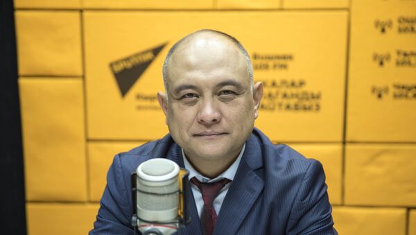 Республикалык кан борборунун башкы директору Бакыт Карабаев. Архив - Sputnik Кыргызстан