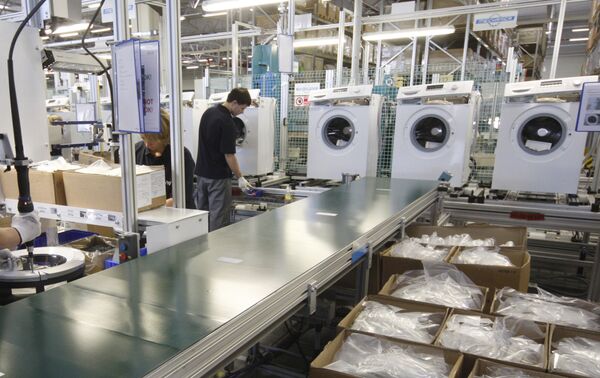 Открытие завода концерн BSH Bosch und Siemens Hausgerate - Sputnik Кыргызстан