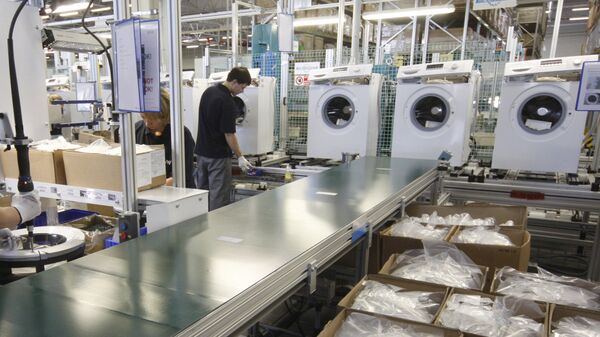 Открытие завода концерн BSH Bosch und Siemens Hausgerate - Sputnik Кыргызстан