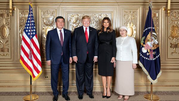 Визит президента КР Сооронбая Жээнбекова в США - Sputnik Кыргызстан