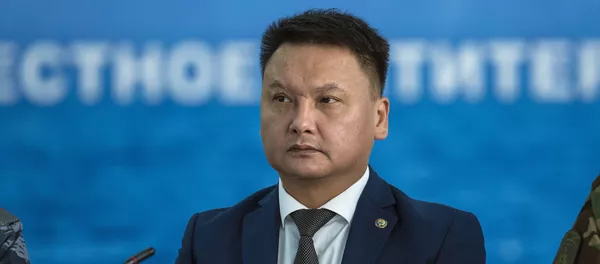 Секретарь Совета безопасности КР Дамир Сагынбаев Секретарь Совета безопасности КР Дамир Сагынбаев - Sputnik Кыргызстан