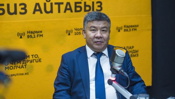 Архивное фото лидера парламентской фракции Ата Мекен Алмамбета Шыкмаматова - Sputnik Кыргызстан