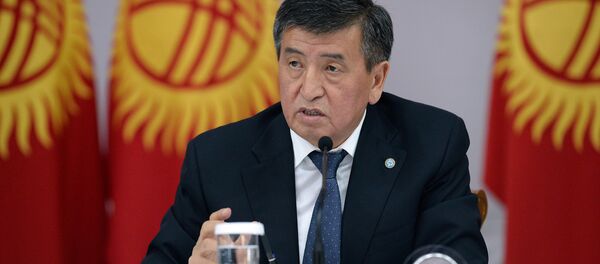 Президент КР Сооронбай Жээнбеков - Sputnik Кыргызстан