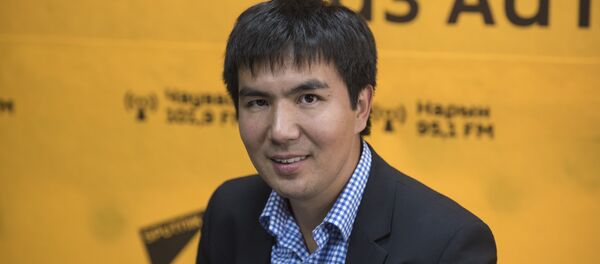 Жогорку технологиялар паркынын жетекчиси Алтынбек Исмаилов. Архив Жогорку технологиялар паркынын жетекчиси Алтынбек Исмаилов. Архив - Sputnik Кыргызстан