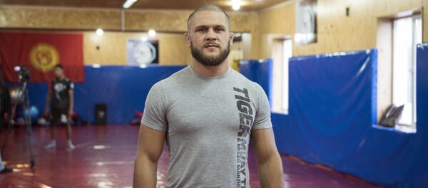 Боец из Кыргызстана Рафаэль Физиев. Архивное фото - Sputnik Кыргызстан