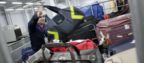 Домодедово аэропортунун кызматкери. Архив - Sputnik Кыргызстан