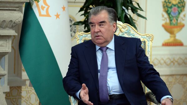 Президент Таджикистана Эмомали Рахмон. Архивное фото - Sputnik Кыргызстан
