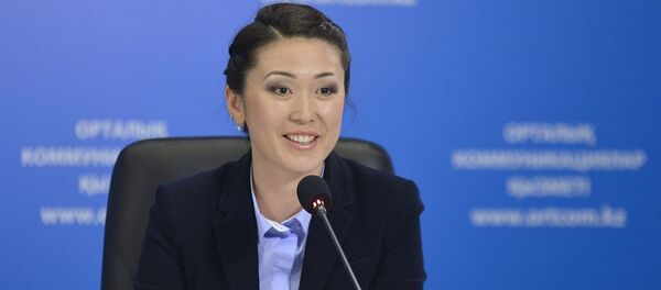 Вице-министра общественного развития РК Жулдыз Омарбекова Вице-министра общественного развития РК Жулдыз Омарбекова - Sputnik Кыргызстан