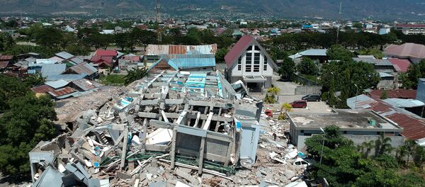 Землетрясение в городе Палу в Индонезии - Sputnik Кыргызстан