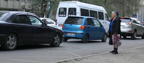 Соцэксперимент: что сделают водители, увидев 80-летнюю бабушку на остановке - Sputnik Кыргызстан