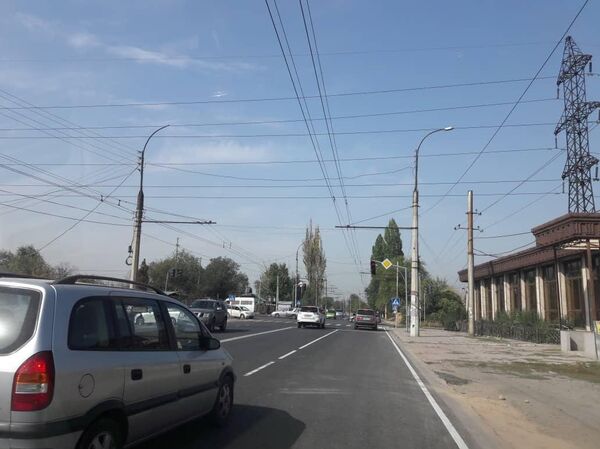 Открытие участка улицы Уркуи Салиевой в Бишкеке - Sputnik Кыргызстан