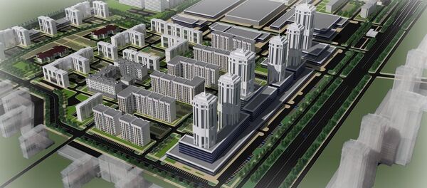 Проект застройки западной части Бишкека - Sputnik Кыргызстан