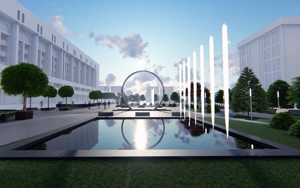 Проект разработан отделом благоустройства и ландшафтной архитектуры Бишкекглавархитектуры. - Sputnik Кыргызстан