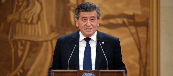 Президент КР Сооронбай Жээнбеков - Sputnik Кыргызстан