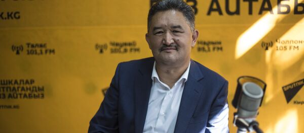 Кыргызстан фракциясынын лидери Алмазбек Баатырбеков - Sputnik Кыргызстан