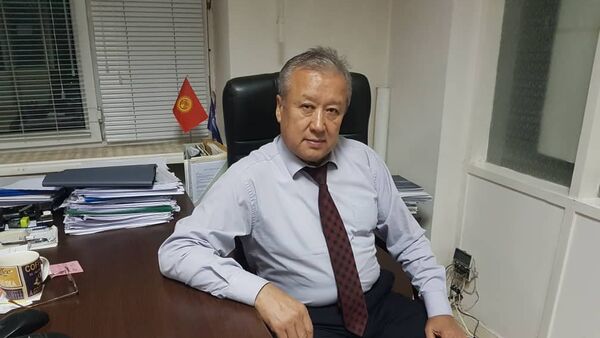 Глава Агентства гражданской авиации при Минтрансе Курманбек Акышев - Sputnik Кыргызстан