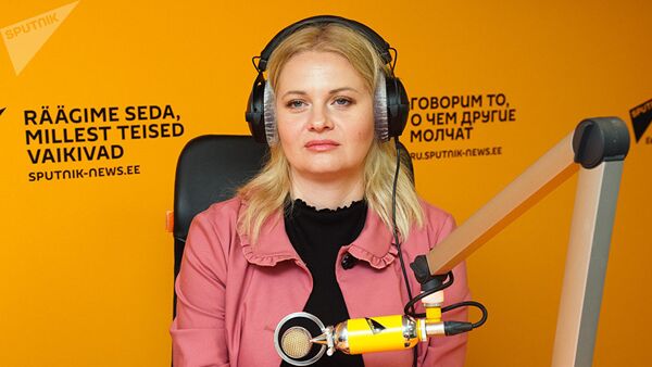 Представитель НКО Русская школа Эстонии Алиса Блинцова - Sputnik Кыргызстан