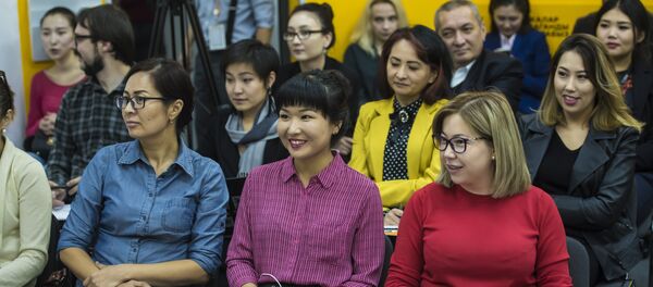 Мастер-класс по медиаменеджменту в рамках образовательного проекта SputnikPro - Sputnik Кыргызстан