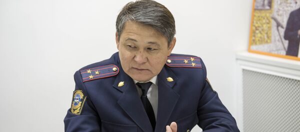 Заместитель начальника ГУПМ МВД КР Ыманалы Саркулов - Sputnik Кыргызстан
