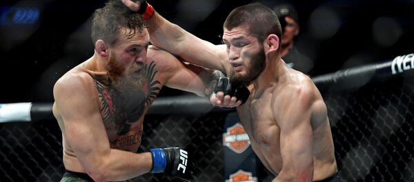 Турнир UFC 229 в Лас-Вегасе. Хабиб Нурмагомедов — Конор Макгрегор - Sputnik Кыргызстан
