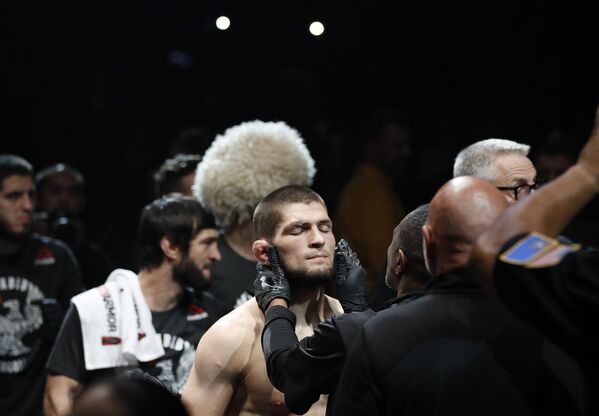 Турнир UFC 229 в Лас-Вегасе. Хабиб Нурмагомедов — Конор Макгрегор - Sputnik Кыргызстан