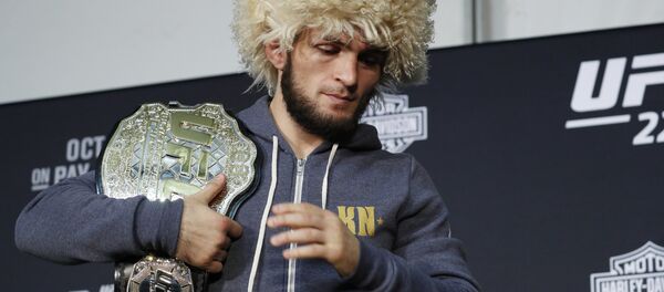 Турнир UFC 229 в Лас-Вегасе. Хабиб Нурмагомедов — Конор Макгрегор - Sputnik Кыргызстан