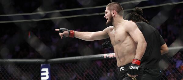 Россиялык UFC мушкери Хабиб Нурмагомедов. Архив Россиялык UFC мушкери Хабиб Нурмагомедов. Архив - Sputnik Кыргызстан