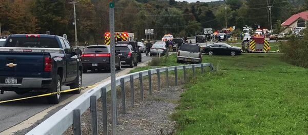 ДТП с участием свадебного лимузина в штате Нью-Йорк - Sputnik Кыргызстан