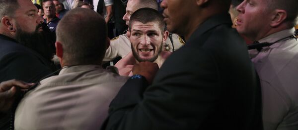 Турнир UFC 229 в Лас-Вегасе. Хабиб Нурмагомедов — Конор Макгрегор - Sputnik Кыргызстан