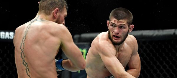 Турнир UFC 229 в Лас-Вегасе. Хабиб Нурмагомедов — Конор Макгрегор - Sputnik Кыргызстан
