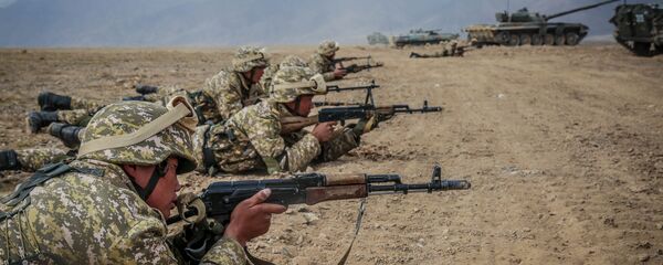 Военные учения сил ОДКБ. Архивное фото - Sputnik Кыргызстан