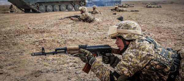 Военные учения сил ОДКБ в Балыкчи - Sputnik Кыргызстан