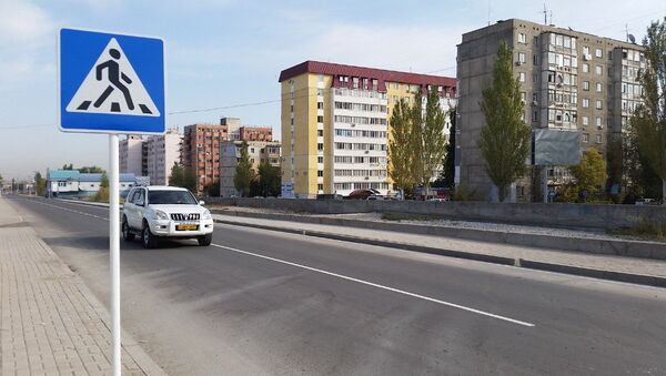 Ремонт улицы улицы Малдыбаева в Бишкеке - Sputnik Кыргызстан