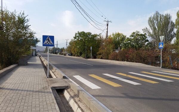 Западная сторона улицы Малдыбаева от улицы Ахунбаева до Южной магистрали открыта для проезда автомобилей после ремонта - Sputnik Кыргызстан
