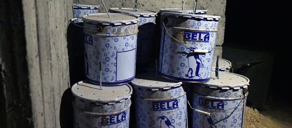 Химлаборатория боевиков в сирийском городе Дума - Sputnik Кыргызстан