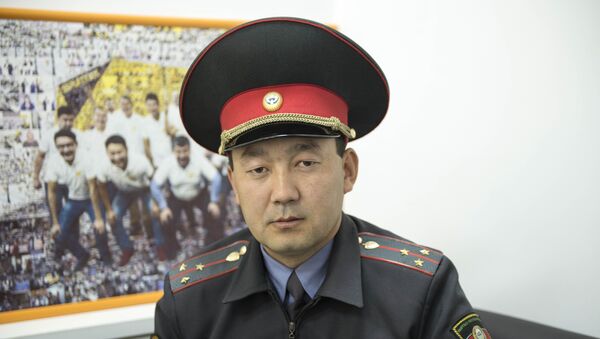 Милиционер Борборбек Ташматов - Sputnik Кыргызстан