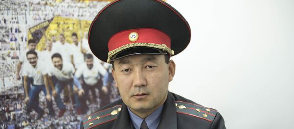 Милиционер Борборбек Ташматов - Sputnik Кыргызстан