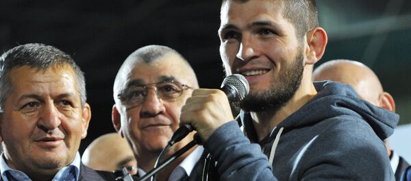 Россиялык UFC мушкери Хабиб Нурмагомедов. Архив - Sputnik Кыргызстан