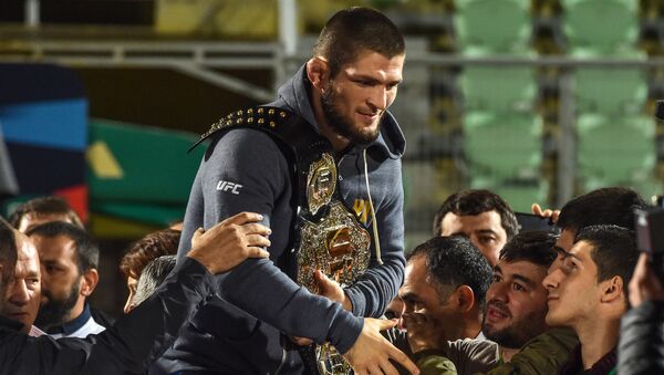 Чемпион UFC в легком весе Хабиб Нурмагомедов - Sputnik Кыргызстан