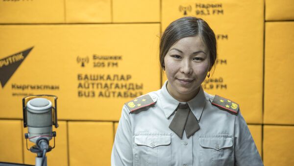 Руководитель пресс-службы МЧС КР Эльмира Шерипова - Sputnik Кыргызстан