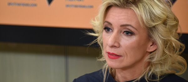 Директор Департамента информации и печати МИД РФ Мария Захарова - Sputnik Кыргызстан