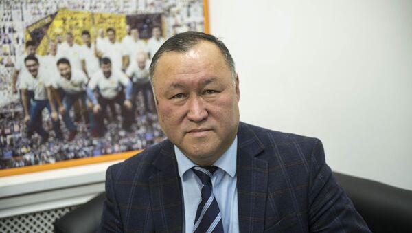 Председатель правления ОАО Государственная ипотечная компания Бактыбек Шамкеев. Архивное фото - Sputnik Кыргызстан