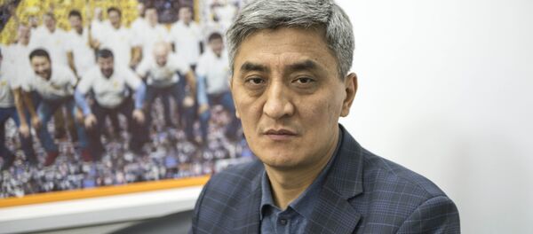 Бишкек шаардык санитардык-эпидемиологиялык көзөмөл борборунун бөлүм башчысы Махамат Мурзашев. Архив - Sputnik Кыргызстан