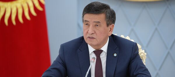 Президент КР Сооронбай Жээнбеков. Архивное фото - Sputnik Кыргызстан