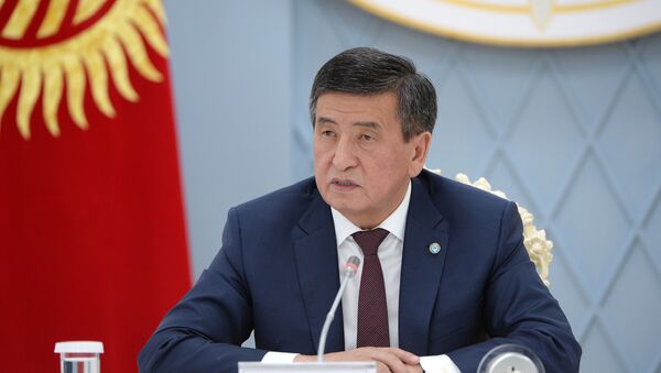 Президент КР Сооронбай Жээнбеков. Архивное фото - Sputnik Кыргызстан