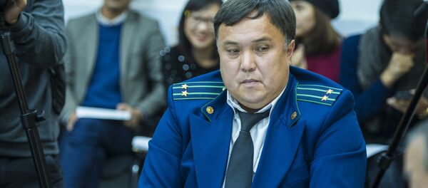 Представитель Транспортной прокуратуры Рустам Кожобеков - Sputnik Кыргызстан