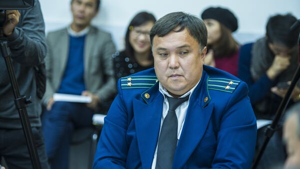 Представитель Транспортной прокуратуры Рустам Кожобеков - Sputnik Кыргызстан