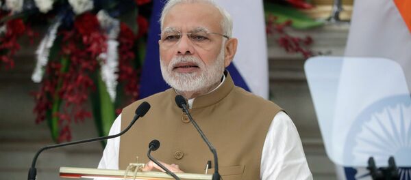 Премьер-министр Индии Нарендра Моди. Архивное фото Премьер-министр Индии Нарендра Моди. Архивное фото - Sputnik Кыргызстан